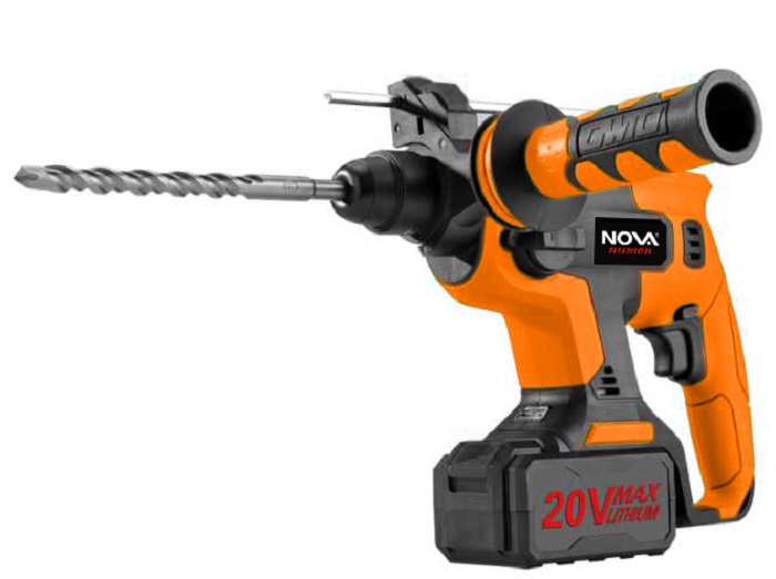 18V Cordless brushless Rotary Hammer 4 function 