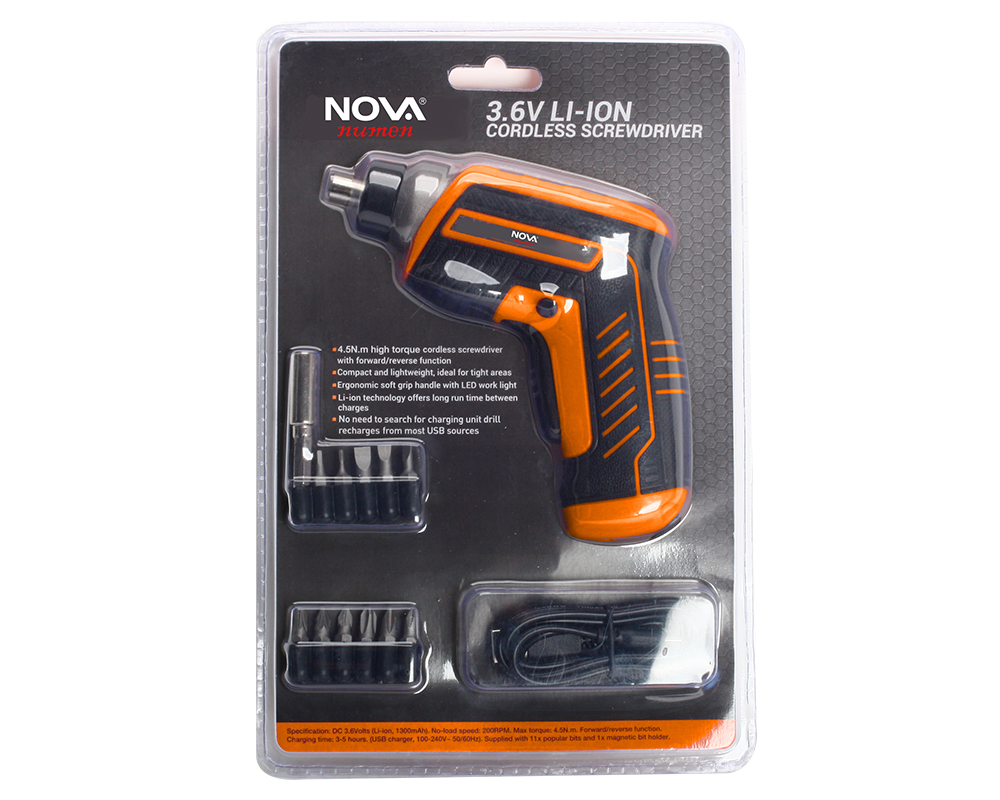 4V Cordless Screwdriver