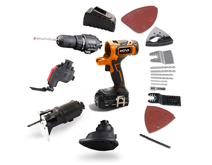 20V Cordless Multi-purpose Tool Kit